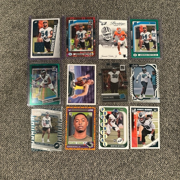 Philadelphia Eagles Rookie Lot (29)